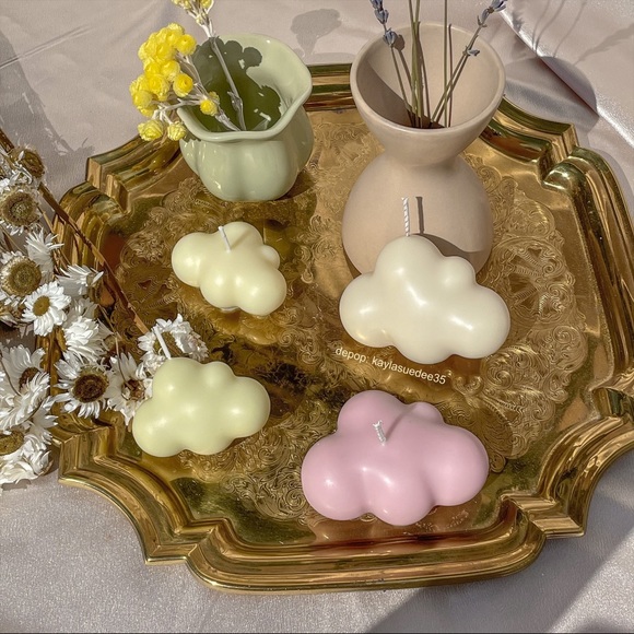 SOY WAX CLOUD CANDLES ☁️ - Picture 2 of 3